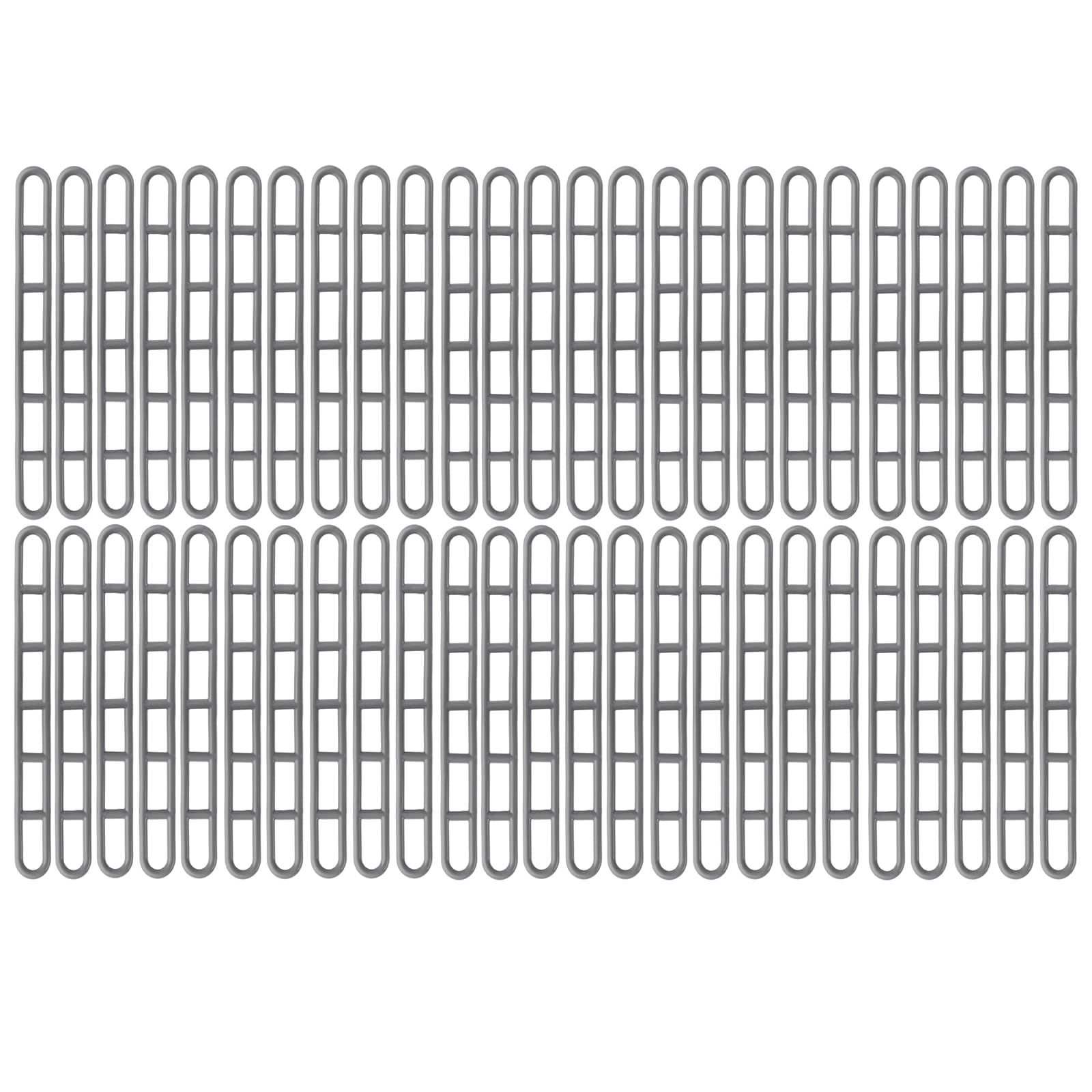 BITS4REASONS RUBBER CARAVAN EXTRA STRONG STORM/HIGH WIND DURABLE AWNING LADDERS PEGGING TENSION STRAPS 50 UNIT PACK