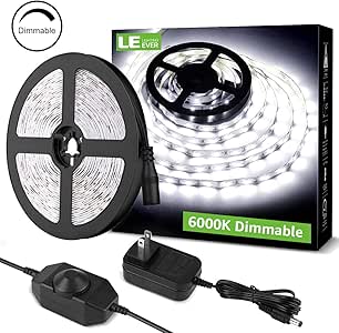 LE B00MHLIFO8 con fuente de alimentación de 12 V, 300 SMD 2835, cinta