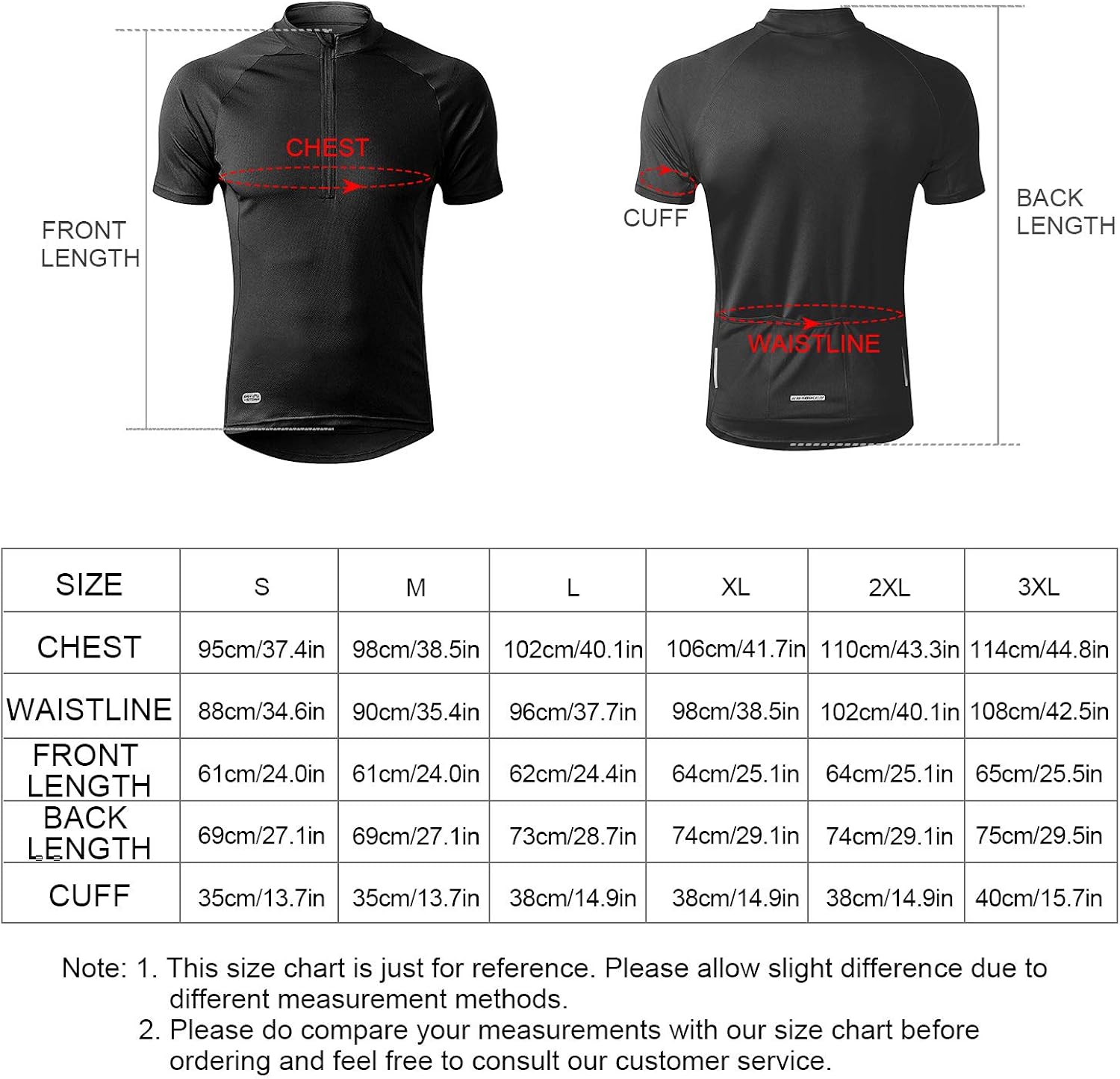 INBIKE Men's Moisture Wicking Short Sleeve Quick Dry Bike Jersey Running Tops Breathable Basic Shirts for Sports: Clothing