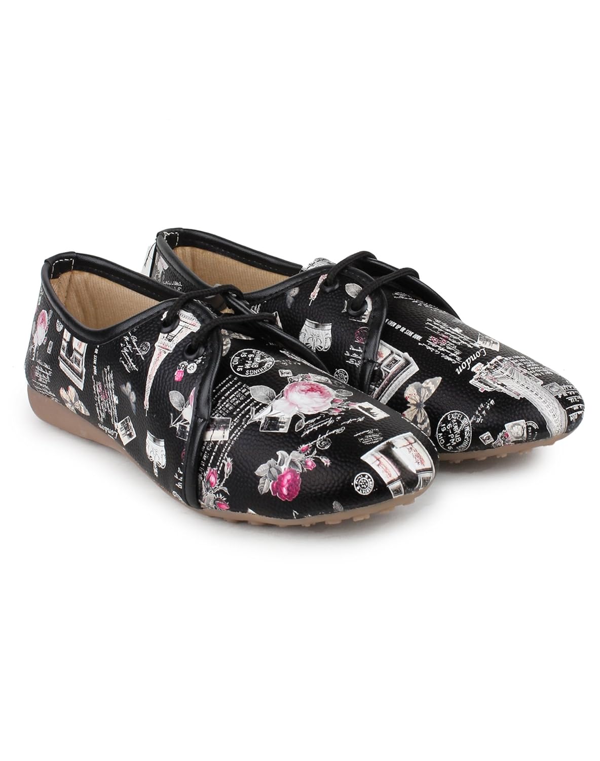 appe women's black synthetic casual shoes::appe-0037black-36