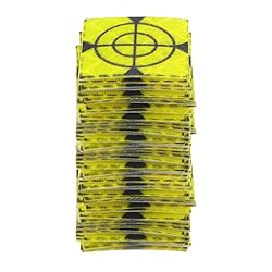 HARFINGTON 80pcs Survey Reflector Sheets 20x20mm