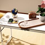 Lucn 4ft Folding Camping Table 120x60cm, 3-Height Adjustable 55/62/70cm view 7
