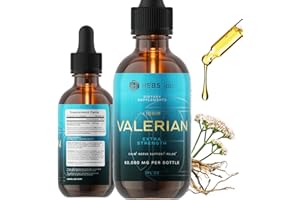 HEBS LAB. Valerian Root Extract – Slееp Tincture – Made in USA Herb Sleеp Supplement - Valerian Root Drops 2 Fl Oz