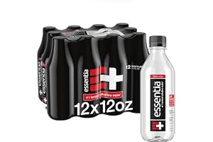 Essentia Water, Water Ionized Alkaline, 12 Fl Oz, 12 Pack