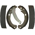 ACDelco 17605B Professional Durastop Rear Drum Brake Shoes - Bonded Set