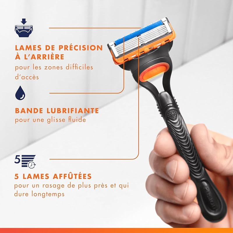 Lames de Rasoir Homme Fusion 5, Pack de 16