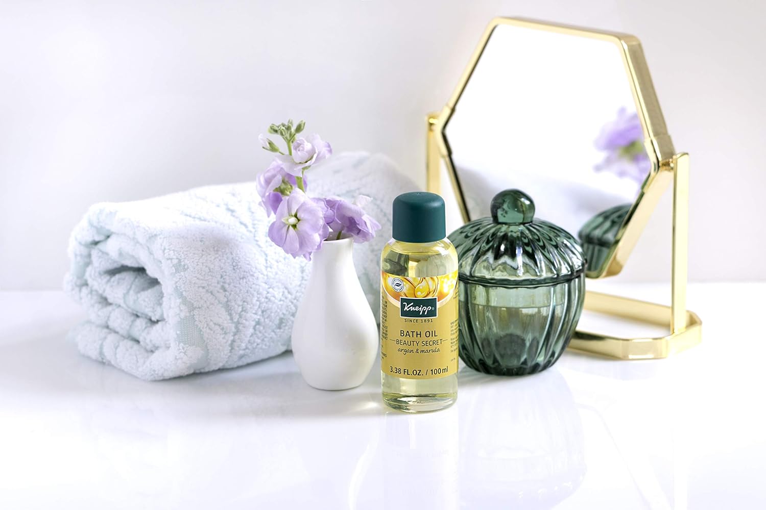 Kneipp Herbal Bath Oil Argan and Marula Beauty Secret, 3.38 Fl Oz : Beauty