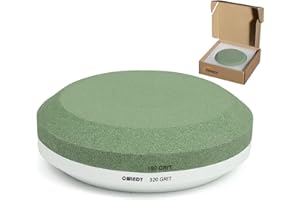 CWINDY Axe/Hatchet Sharpener, Axe Sharpening Stone,Sharpening Puck Sharpens for Axe, Shears, Clippers, Mower Blades, Weed Wackers Chisels, Shovels, Spades, Other Cutting and Chopping Tools.