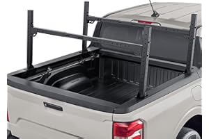 EYOUHZ Adjustable Truck Bed Racks Compatible with Ford F-Series/Ram/Silverado/Tacoma/Tundra/JT/Sierra/Titan/Frontier/Colorado/Canyon/Ranger/Maverick Universal Heavy Duty Ladder Rack Cargo Carrier