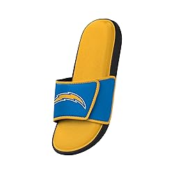 FOCO Los Angeles Chargers NFL Mens Foam Sport Slide