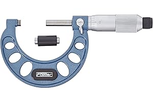 Fowler 52-253-002-1, Premium Outside Inch Micrometer with 1-2" Measuring Range