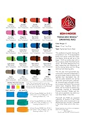 Koh-I-Noor Translucent Mix Media Pigment-Based