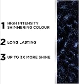 L'Oréal Colorista Permanent Gel Hair Dye Blue Black 3x Shine view 4