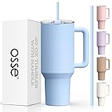osse 40oz Tumbler with Handle and Straw Lid
