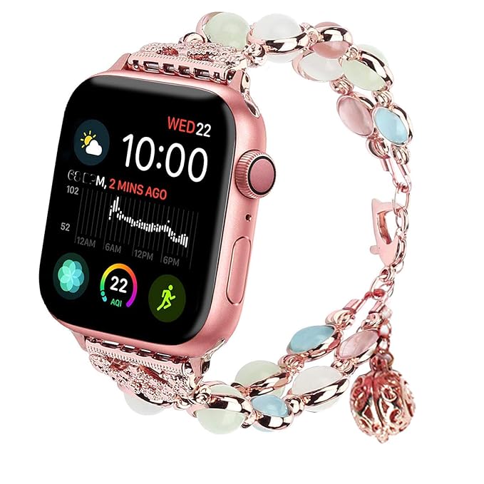 AUSXINX Pulsera para Apple Watch Banda, Elegante Acero ...