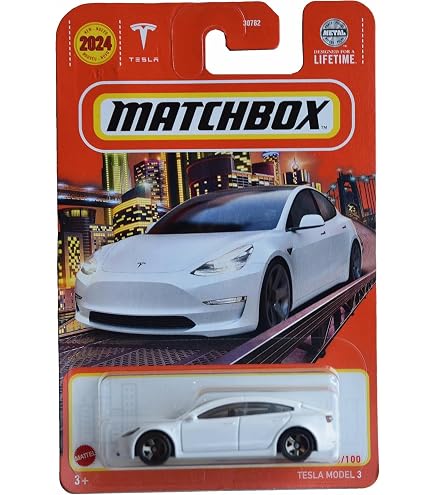 Amazon.com: Hot Wheels Tesla Model S Plaid [White], HW EV 1/10, 9