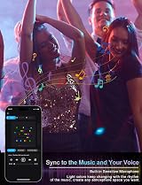 NATPOW RGB Underwater Pond Lights 6-in-1 IP68 APP Control Remote 5V view 4