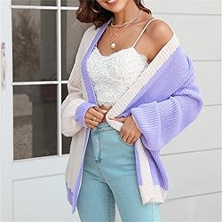 ADJHDFH Cardigan Sweaters For Women Cardigan Open