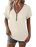 Koscacy 1/4 Zip Plus Size Women's Party Tops Dress