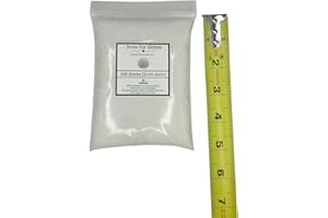 GENERIC Snow for Snow Globes – DIY Snow Globe Snow & Glitter – Fake Snow Filler – Waterproof Artificial 3D Snowflakes for Crafts & DIY Snow Globe Making – Comes Pre-Cleaned Size (1-2mm) – 100 Gram Bag (4"X5")