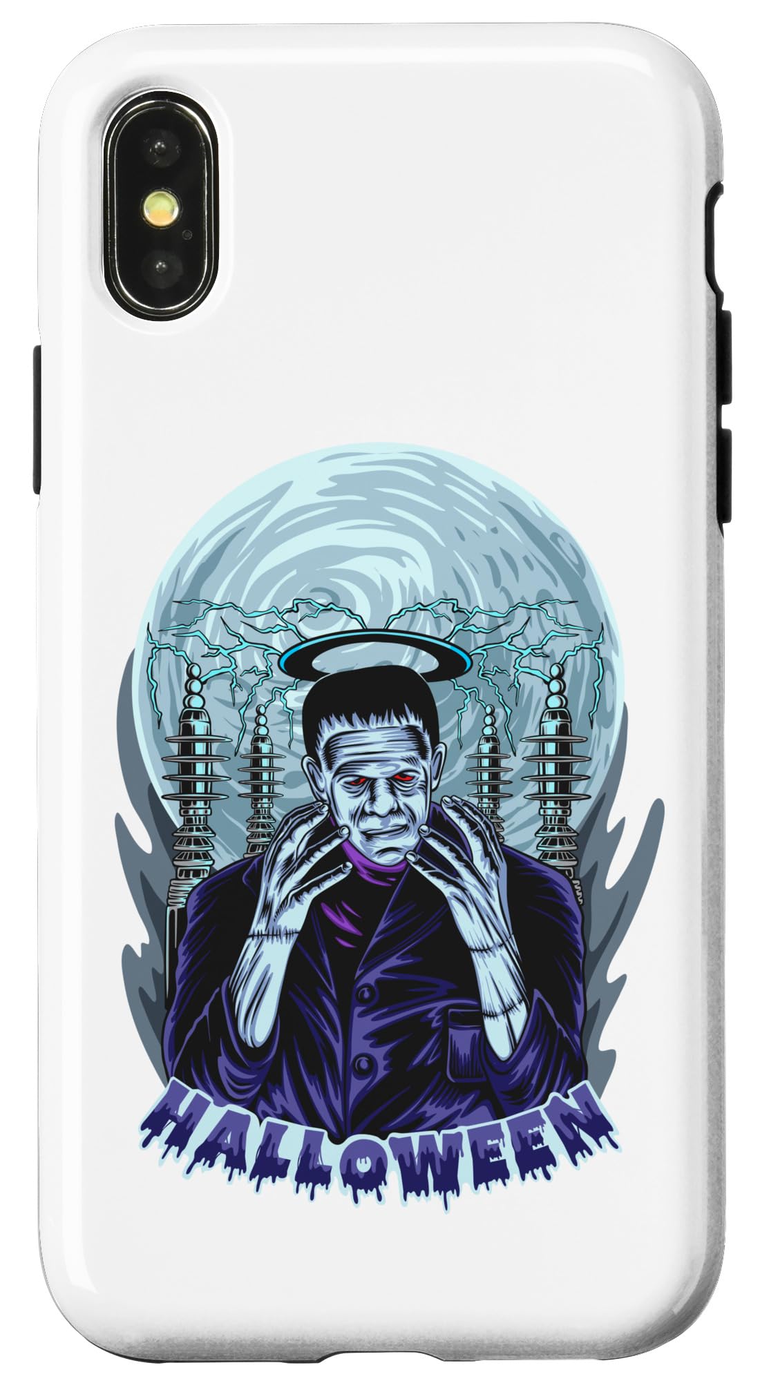iPhone X/XS Halloween costume funny frankenstein Case