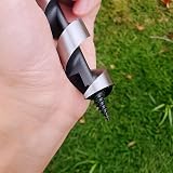 Rayeeley Hand Auger Wrench Wood Drill Scotch Eye Manual Bit Holster Camping view 4