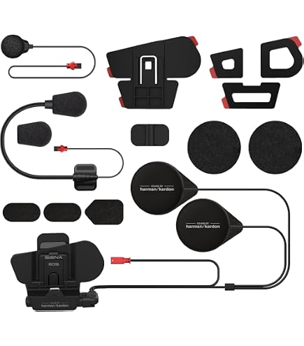 Amazon.com: Sena 50S Universal Clamp Kit w/Sound by Harmon Kardon
