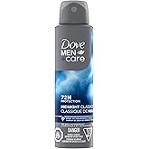 Dove Men+Care Dry Spray Antiperspirant Deodorant for a Long-Lasting Scent that Goes On Dry, Midnight Classico with 72H Protec