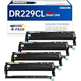 DR229CL DR-229CL Drum Unit Set 4 pack for MFC-L3780CDW printer (No Toner) | High Yield Replacement for Brother DR229CL for HL-L3220CDW HL-L3280CDW HL-L3295CDW MFC-L3720CDW MFC-L8395CDW Printer