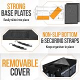 FORTEM Car Boot Organiser SUV Trunk Storage 65L Collapsible view 6