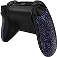 eXtremeRate Grip Cover for Xbox Series X & S, Textured Purple Non-Slip Back Panels Accessories, Replacement Side Rails Shell for Xbox Wireless Controller - Controller Not Included