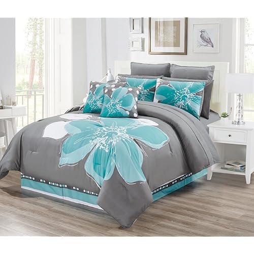 Contemporary Queen Size Comforter Sets: Amazon.com