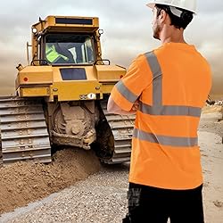 DPSAFETY High Visibility Class 3 T Shirts，Hi Vis