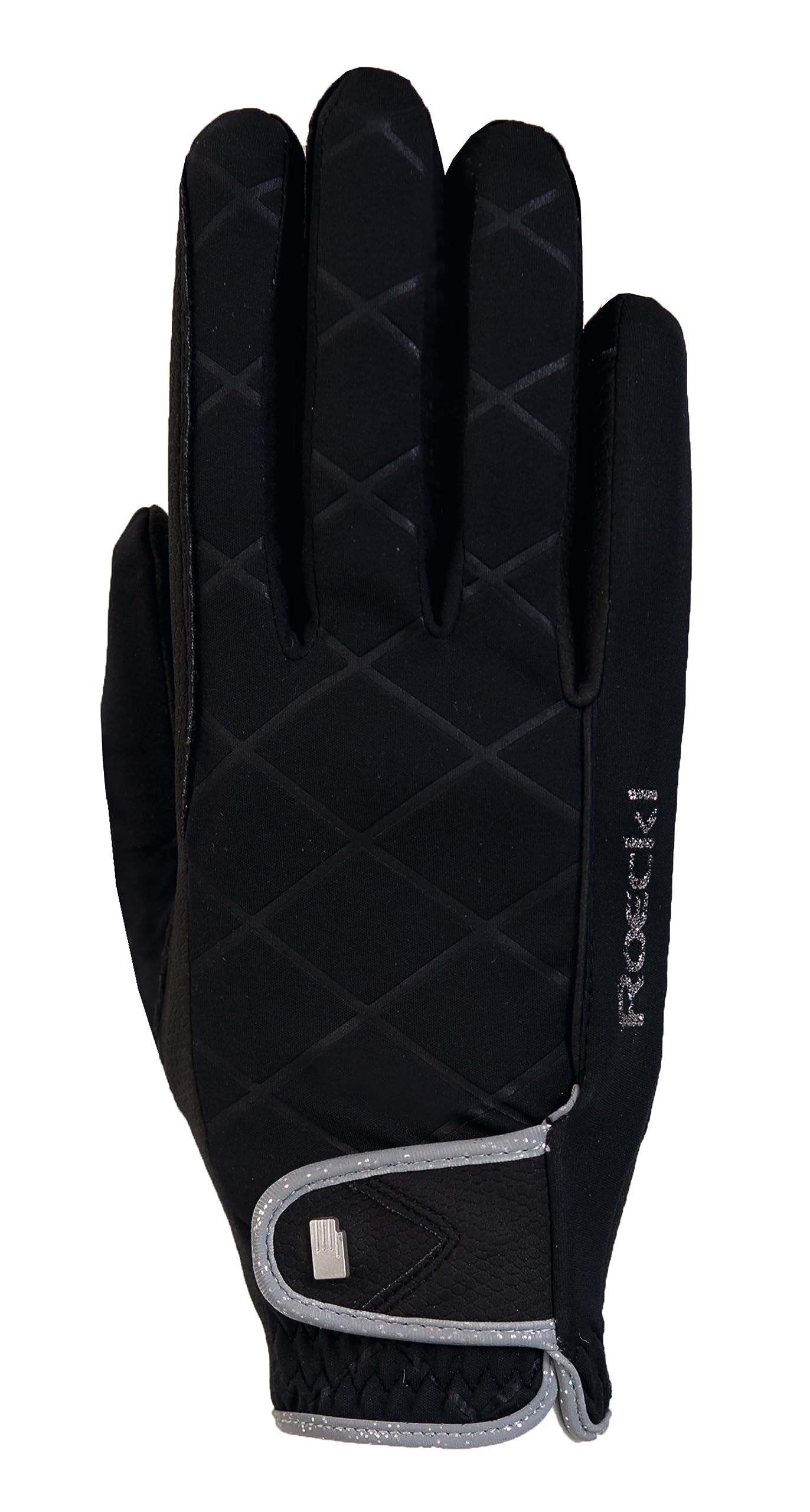 Roeckl Sports equestrian gloves JULIA, ladies winter riding glove, black 6 — image 1