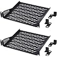 GeeekPi 1U Rack Mount Shelf for 10 inch Server Rack, 7.87" Depth Vented Cantilever Tray for Network Rack and DeskPi RackMate 
