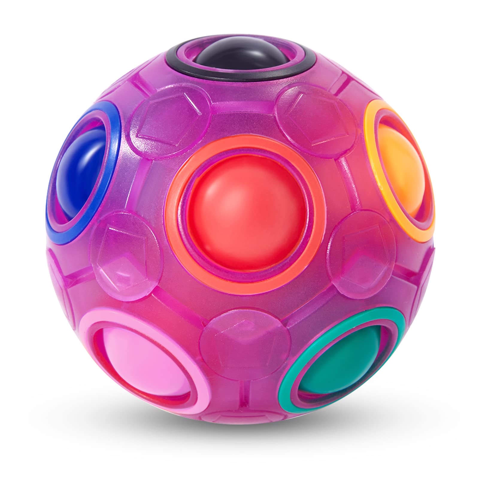 Vdealen Magic Rainbow Puzzle Ball, Fidget Ball