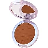 tarte face tape pressed powder – Medium-Coverage Waterproof Powder with Hyaluronic Acid, Snow Mushroom & Peptides to Smooth & Set Makeup, Lightweight, Vegan & Cruelty Free