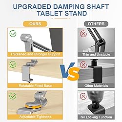 Tablet Stand Holder, Adjustable Foldable Tablet Arm