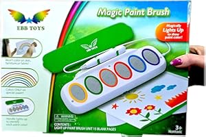 ALL POSSIBILITIES 369 Magic Paint Brush, Mess Free Painting Station for Kids, Toddler Toys & Activities, Holiday & Christmas Gifts for Kids, Ages 3+ by EBB Super Star
