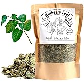 EidolonGreen [China Medicinal Herb] Mulberry Loose Leaves (Mulberry Leaf/Sangye/桑叶/뽕잎/Folium Mori) Dried Loose Leaves 3 Oz (88 g)