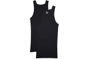 Evolve Mens Cotton Comfort Square Cut Tank Multi Pack