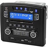 iRV Technology iRV34 AM/FM/CD/DVD/MP3/MP4 /USB/SD/HDMI/Digital2.1/Surround Sound/Bluetooth 3 Zones wall mount RV Radio Stereo