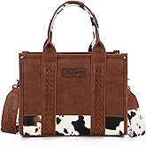 Wrangler Purse for Women Medium Tote Bag Handbags Top-Handle | Purse