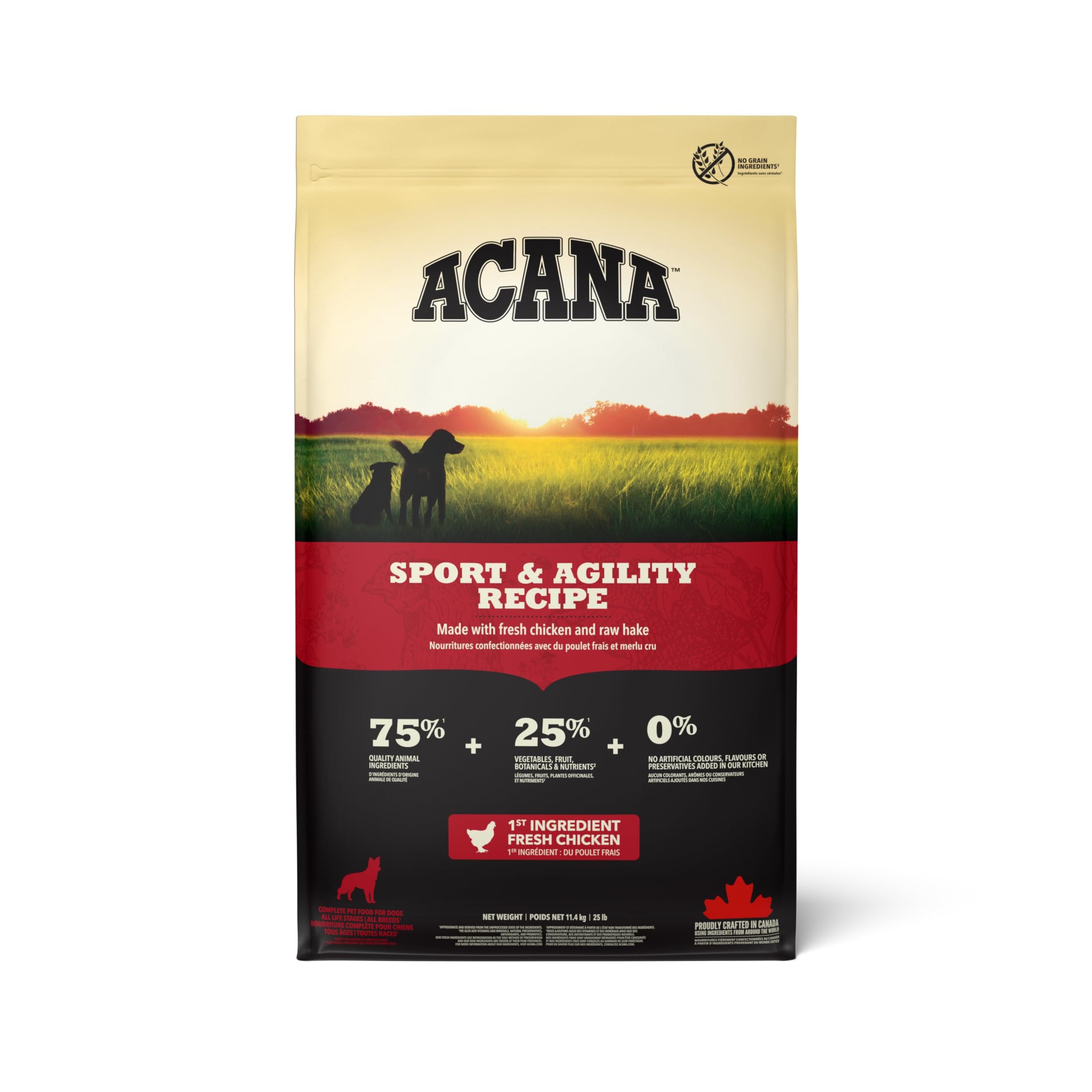 Acana Sport and Agility Dog Food, 11.4 kg