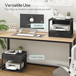 HOOBRO 2-Tier Desktop Printer Stand with