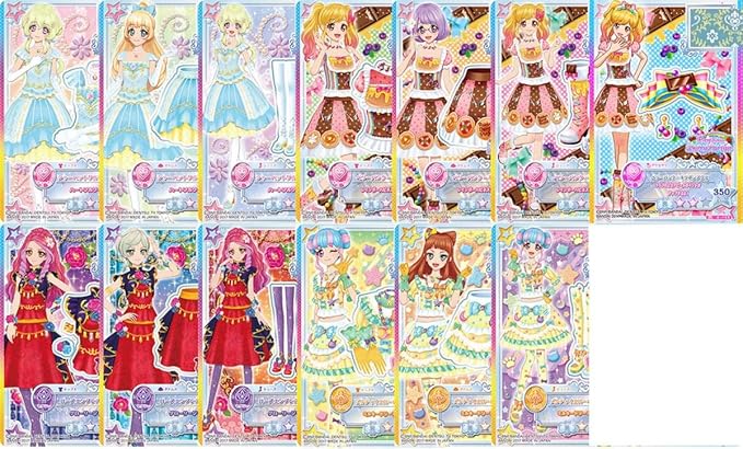 Amazon Co Jp コーデセット アイカツスターズ 星のツバサ 4弾 3弾 グミ New Stage3 プロモpsc R 13点 アクセ 限定 初期 フルコーデ ホビー 通販