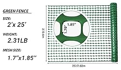 PotatoLife Plastic Mesh Fence Safety