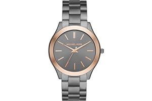Michael Kors Oversized Slim Runway Men's Watch, Stainless Steel Watch for Men