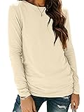AUTOMET Long Sleeve Shirts for Women Business