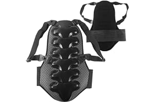Cienfy Back Spine Protector Anti-Fall Protective Gear for Snowboarding, Skateboarding, Skating and Skiing